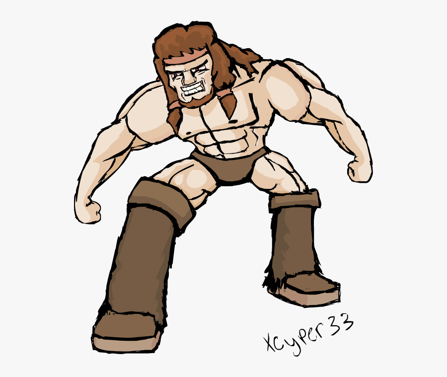 The Barbarian - Barbaric Man Clipart, Transparent Clipart
