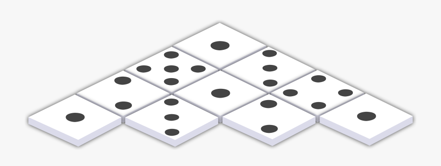 Domino Clipart Board Game - Plastic, Transparent Clipart