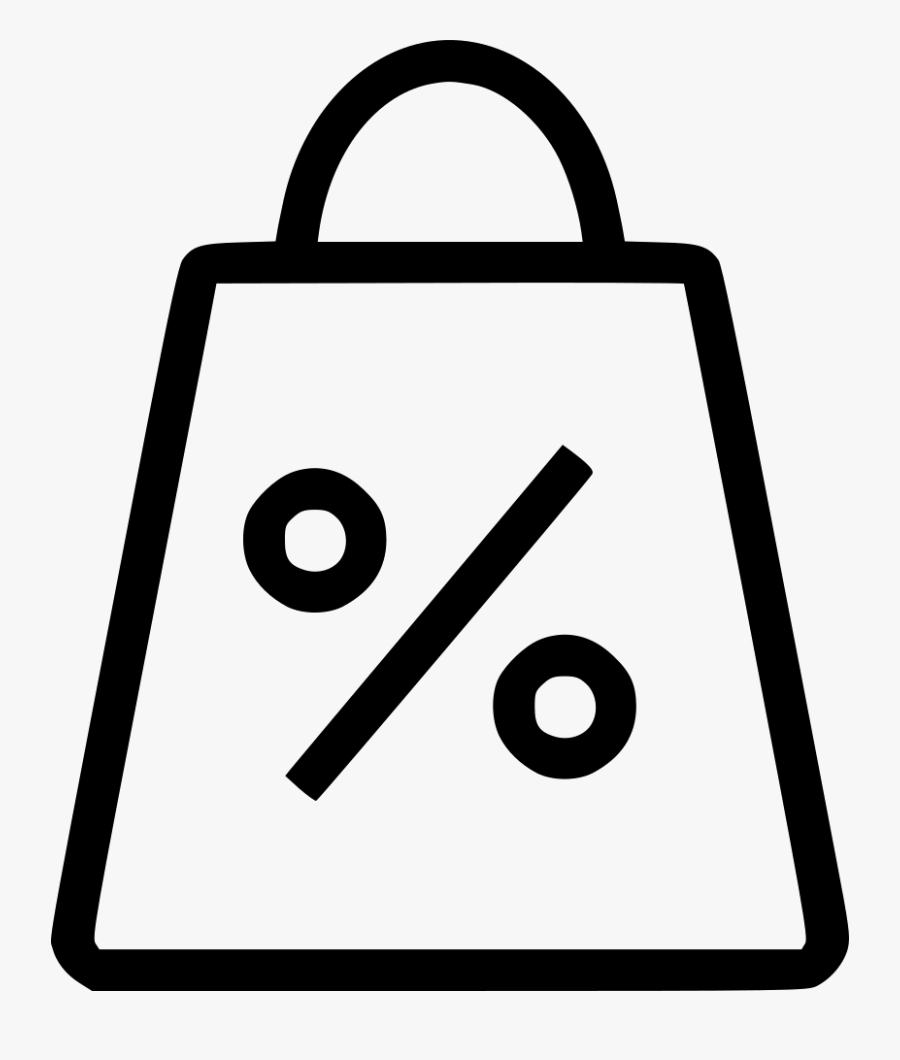Bag Sale - Sign, Transparent Clipart