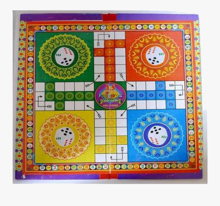 Ludo Png File - Traditional Ludo Board, Transparent Clipart