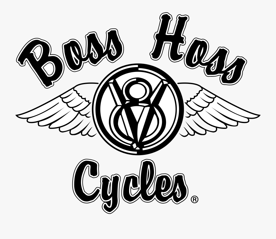 Boss Hoss Cycles Logo, Transparent Clipart