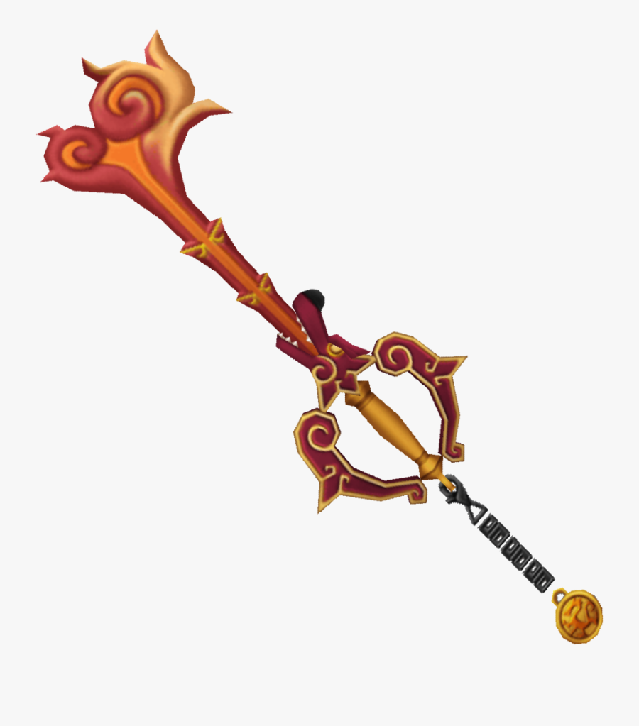 Hidden Dragon Keyblade Clipart , Png Download - Kingdom Hearts Dragon Keyblade, Transparent Clipart