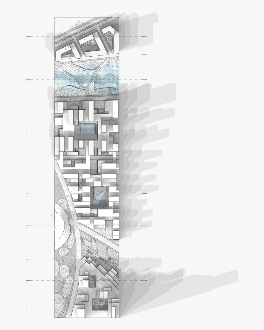 Cities Drawing Landscape - Skyscraper, Transparent Clipart