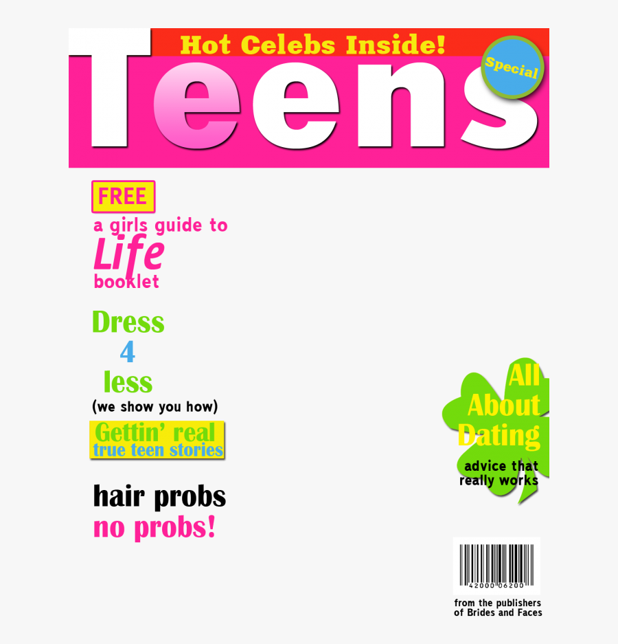 Cover Magazine Template Png - Magazine Cover Template Png, Transparent Clipart