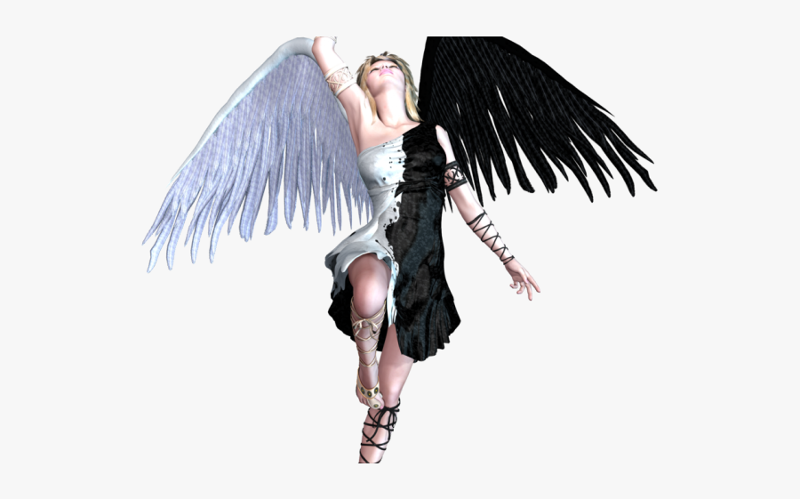 Fallen Angel Fantasy Angel, Transparent Clipart