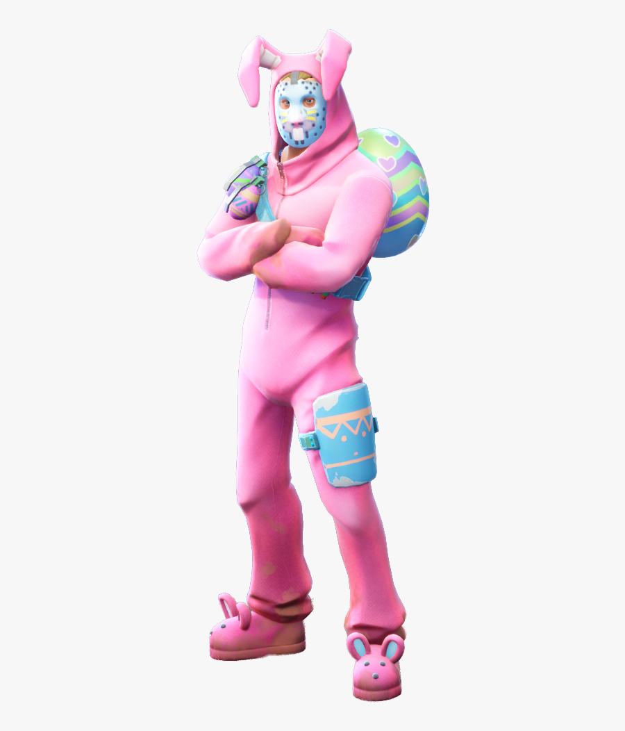 Rabbit Raider Skin - Fortnite Rabbit Raider Costume, Transparent Clipart