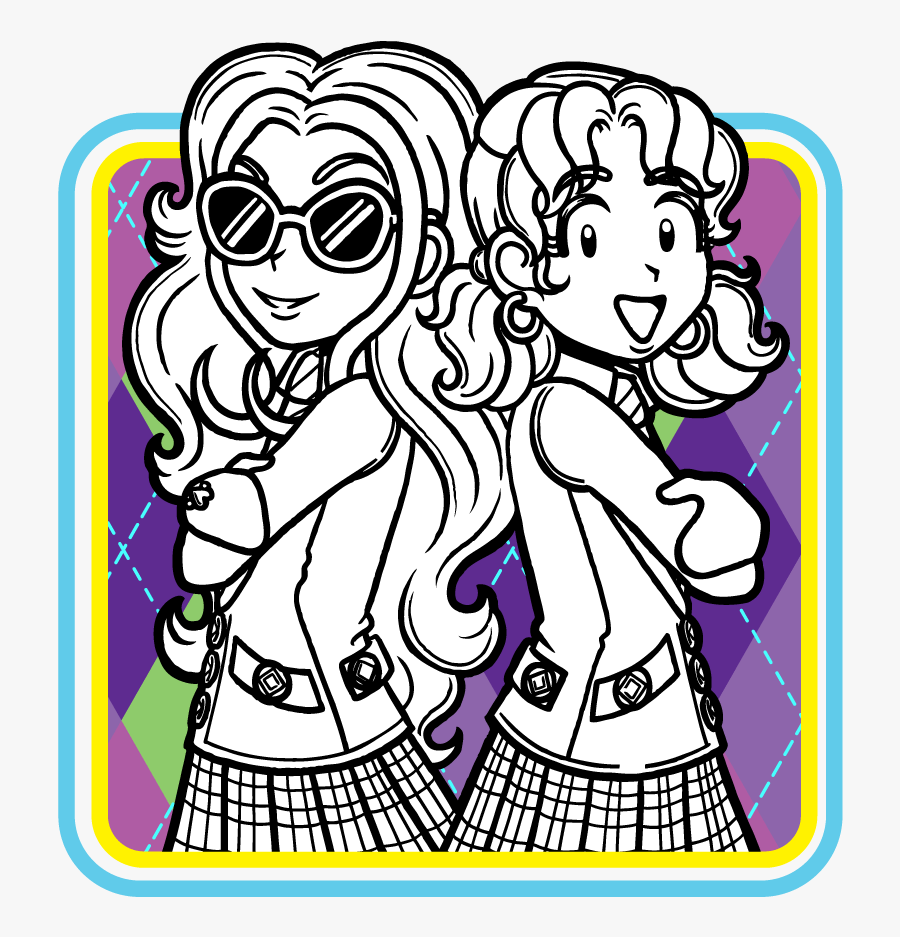 Dd11 Nikki Mackenzie Icon - Dork Diaries 11 Nikki, Transparent Clipart