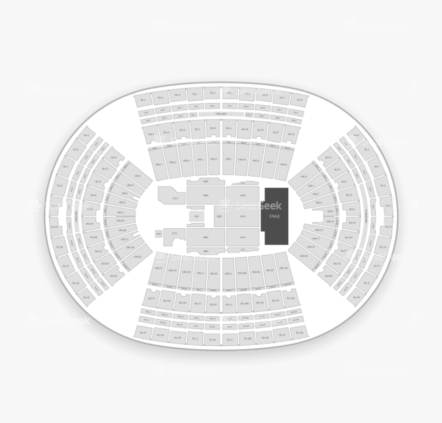 Transparent Bruno Mars Png - Stadium 2018 Holiday Bowl Endzone, Transparent Clipart