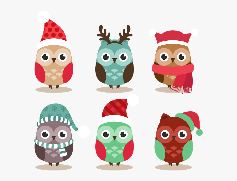Children Vector Christmas - Free Christmas Woodland Animals Clip Art, Transparent Clipart