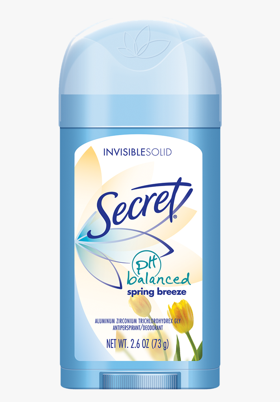 Secret Deodorant, Transparent Clipart
