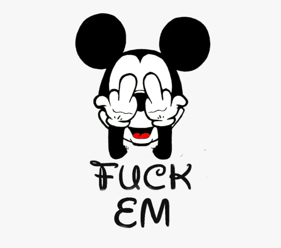 Mickey Mouse Swag, Transparent Clipart