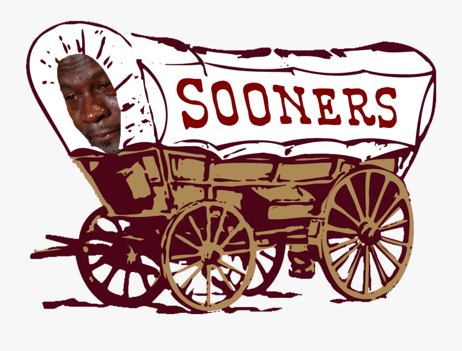 Transparent Sooner Schooner Clipart - Oklahoma Sooners Schooner, Transparent Clipart