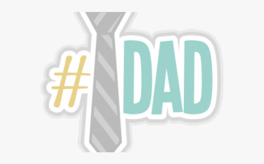 Father`s Day Clipart Cute - Father's Day Title, Transparent Clipart