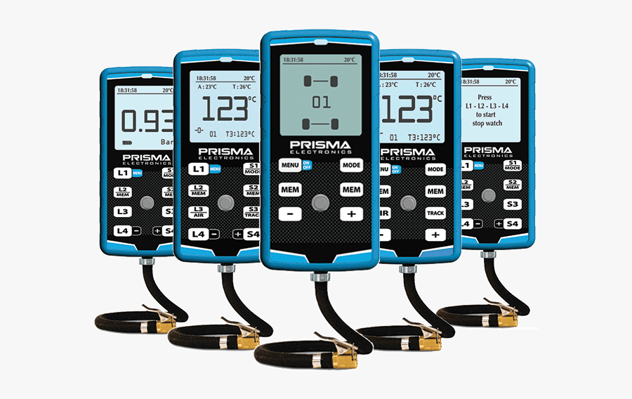 Digital Tire Pressure Gauges - Prisma Electronics, Transparent Clipart