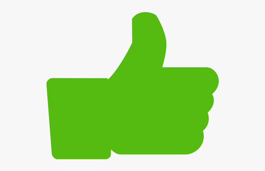 Thumbs Up Clip Art Green - Thumbs Up Transparent Green, Transparent Clipart