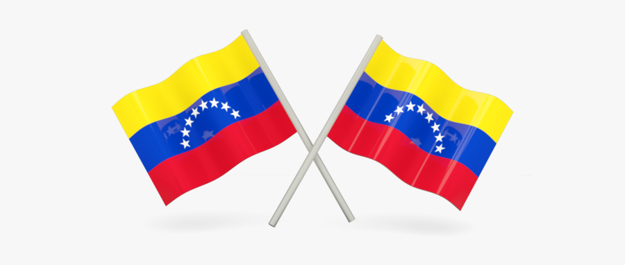 Venezuela Flag Two Wavy - Colombian Flag Transparent Background, Transparent Clipart