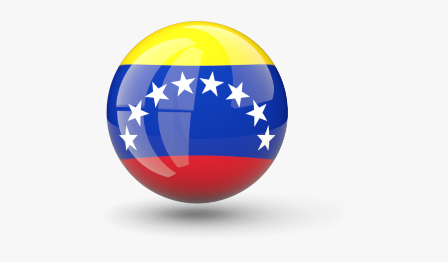 Venezuela Flag Sphere Icon - Venezuela Flag Icon Png, Transparent Clipart