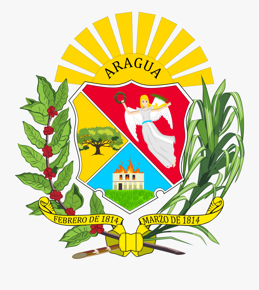 Escudo Venezuela Png Clipart Royalty Free Library - Estado Aragua, Transparent Clipart