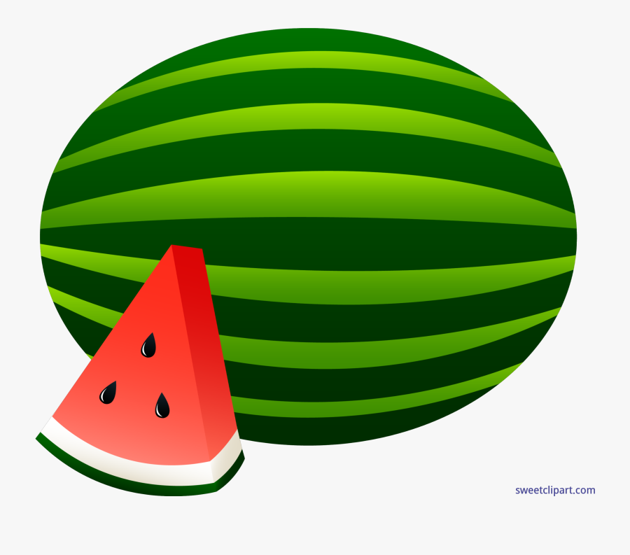 Watermelon Black And White Clipart Outline - Animated Images Of Watermelon, Transparent Clipart