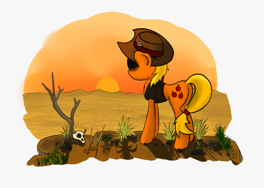 Applejack Artist Bob - Cartoon, Transparent Clipart