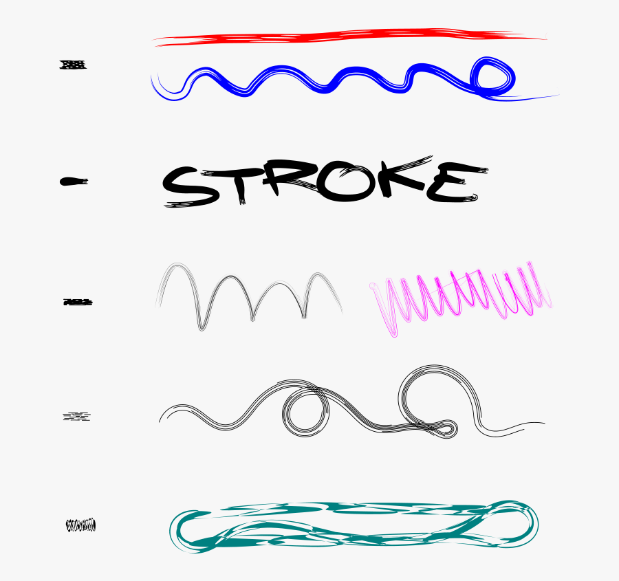 Brushes Set 2 - Brush, Transparent Clipart