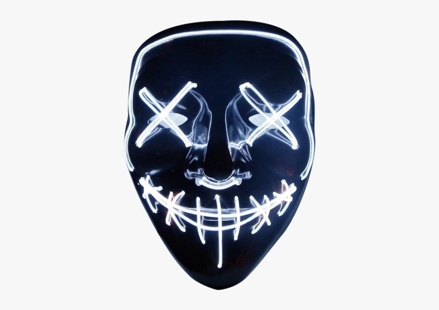 Hypebeast Light Up Mask, Transparent Clipart