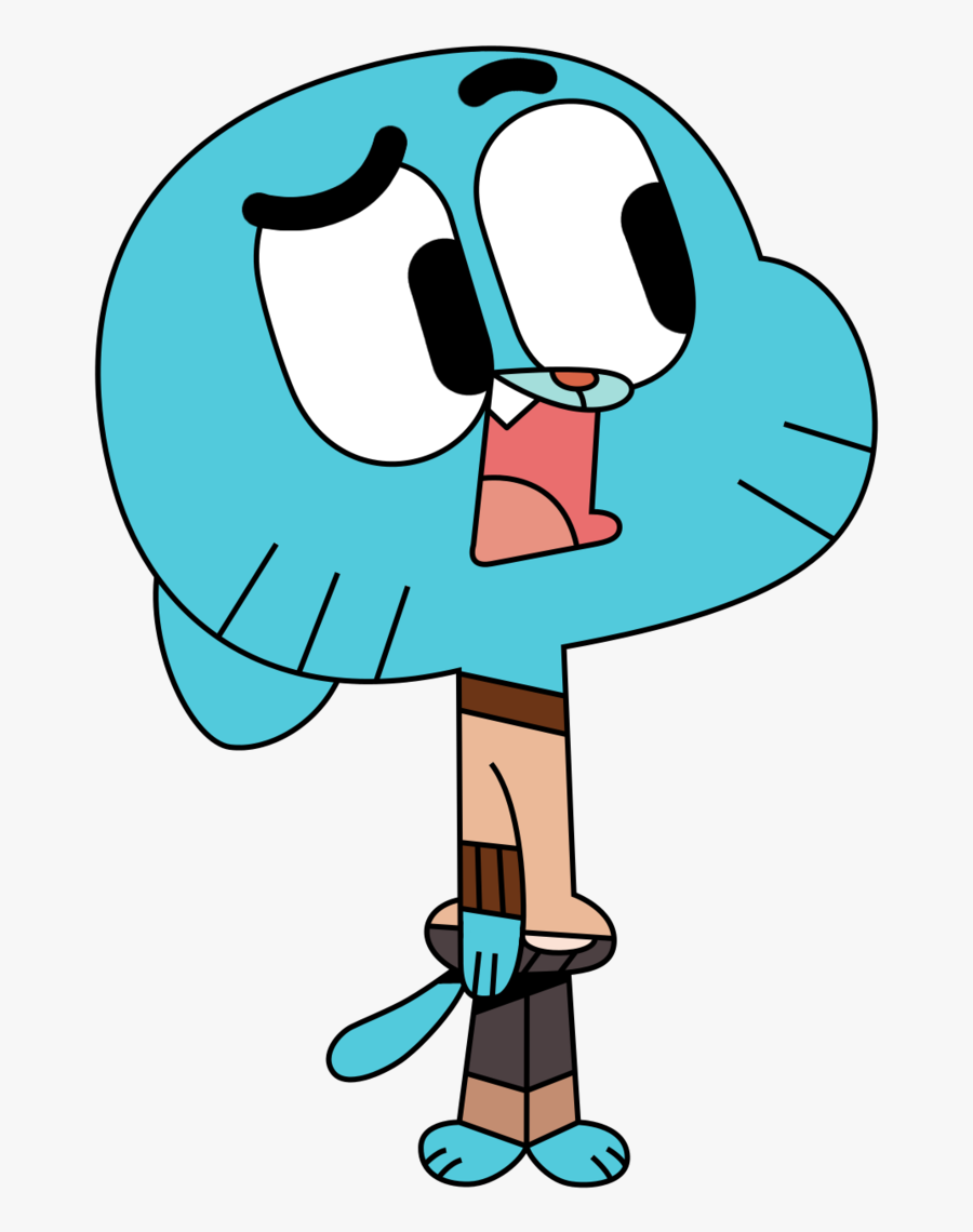 Confused Clipart Huh - Cartoon Amazing World Of Gumball, Transparent Clipart