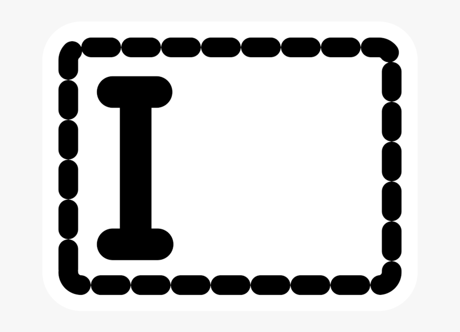 Text,line,rectangle - Icon, Transparent Clipart