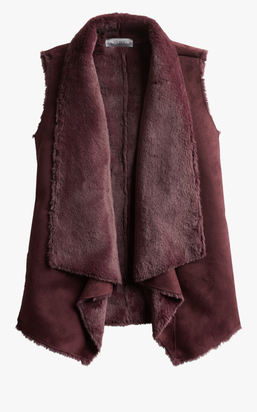 Clip Art Army Green Vest Outfit - Suede, Transparent Clipart