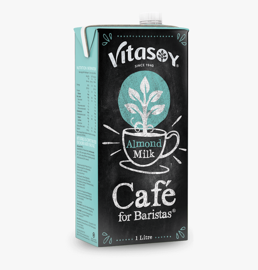 Vitasoy Oat Milk Barista, Transparent Clipart
