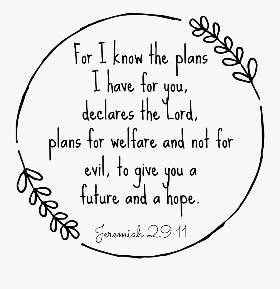 Clip Art Bible Verse Calligraphy - Quotes, Transparent Clipart