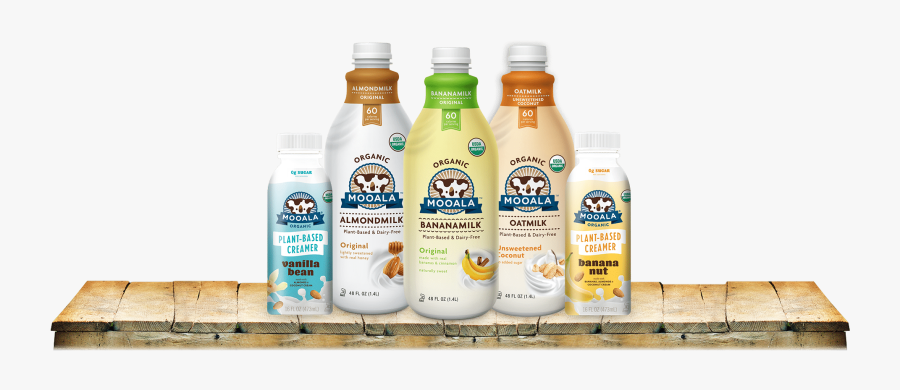 Mooala Banana Milk, Transparent Clipart