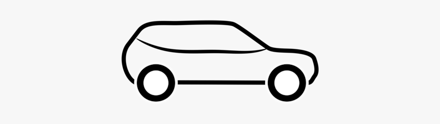 Bw Clipart Car - Transparent Background Car Icon Transparent, Transparent Clipart
