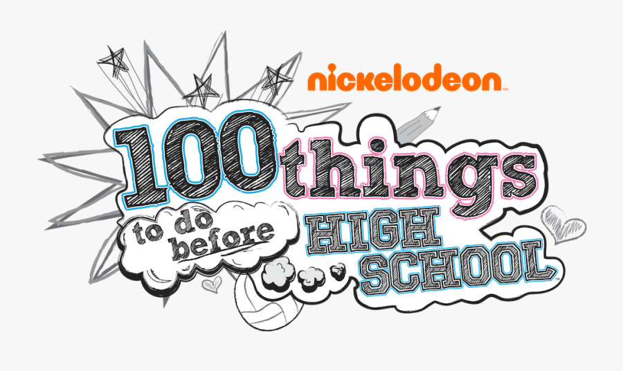 100 Things To Do Before High School - 100 Dingen Te Doen Voor De Middelbare School, Transparent Clipart