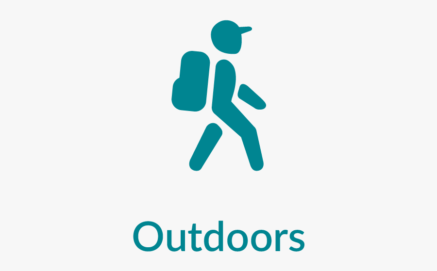 Outdoors - Things To Do Icon, Transparent Clipart