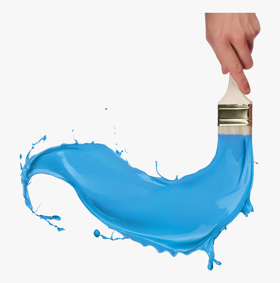 Paintchem Decorative Cartoon Painters Brush Painters - Paint Brush Png, Transparent Clipart