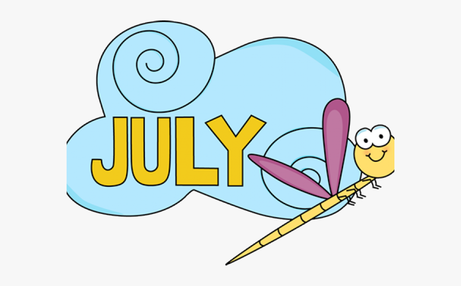 June Cliparts - Month Of July Clipart, Transparent Clipart