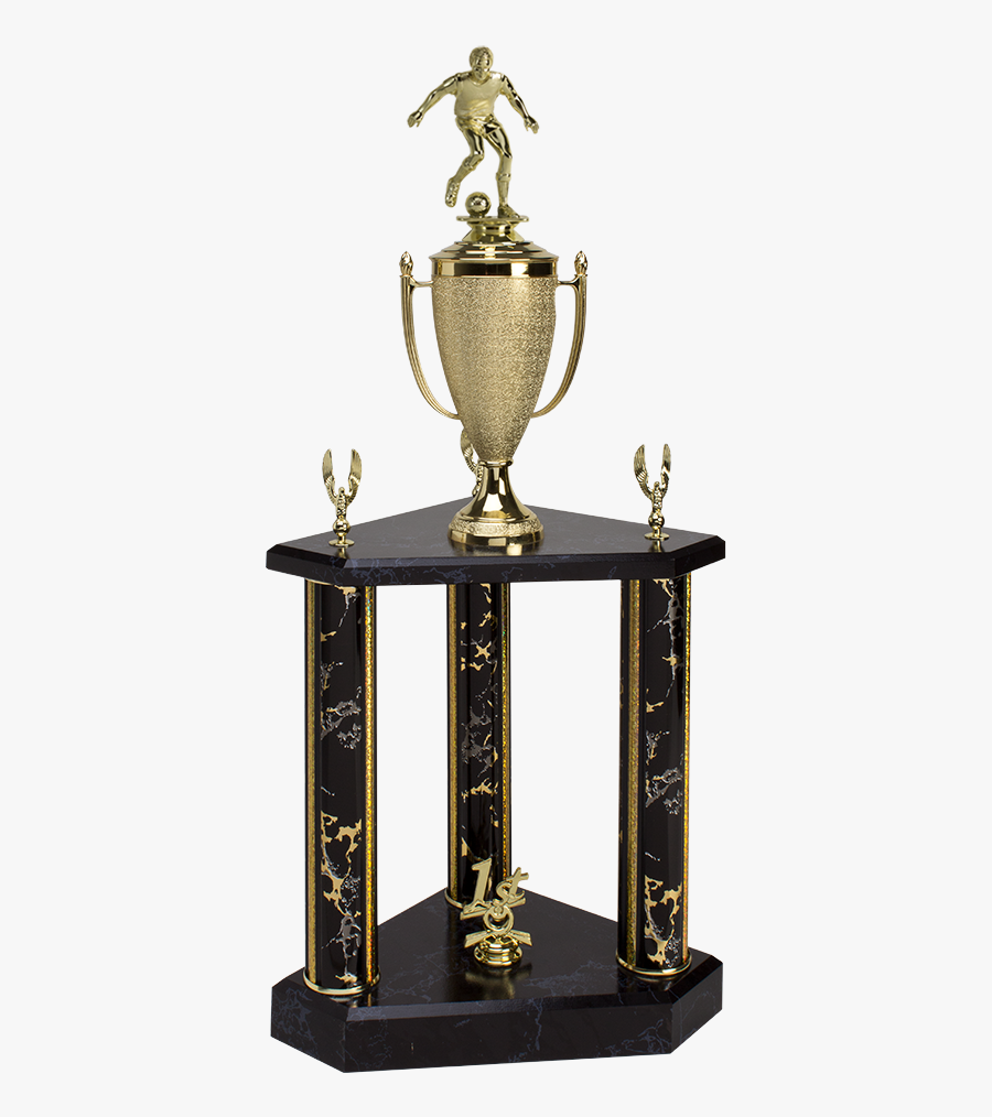Resin Three Column - 1st Place Track Trophy, Transparent Clipart