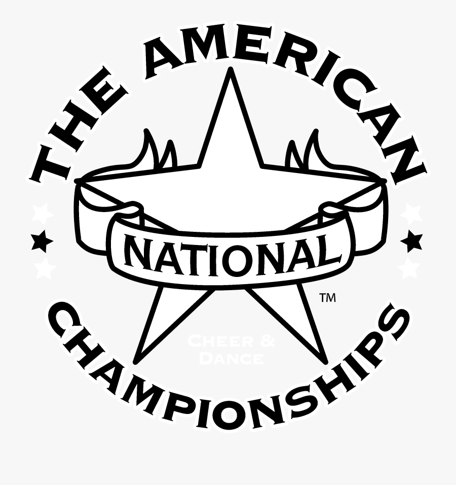 The American National Cheer & Dance Championships Logo - American Championships National Cheer Logo, Transparent Clipart
