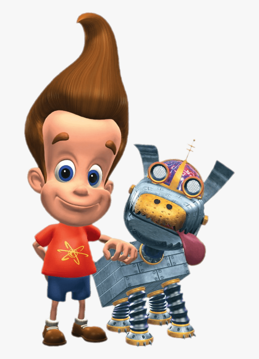 Jimmy Neutron And His Robotic Dog Goddard - Jimmy Neutron And Goddard, Transparent Clipart