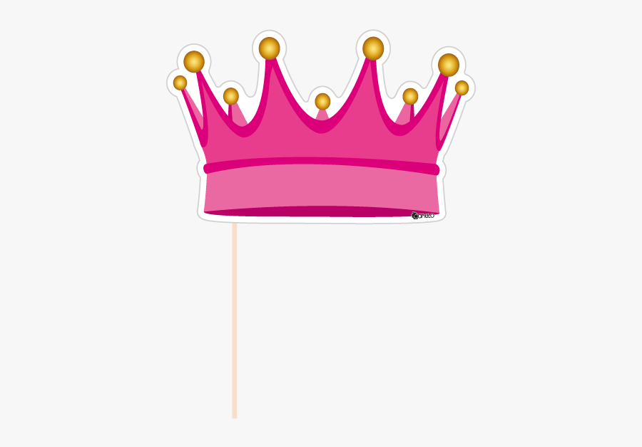 Clipart Crown Props - Crown Photo Booth Props, Transparent Clipart
