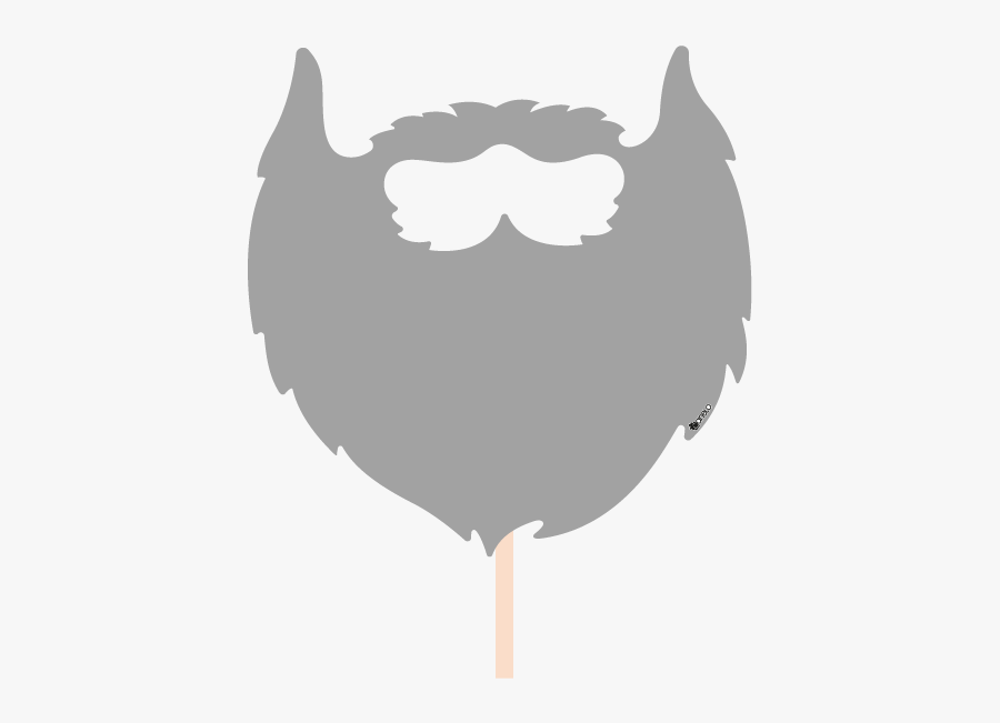 Moustache Clipart Photo Booth - Illustration, Transparent Clipart