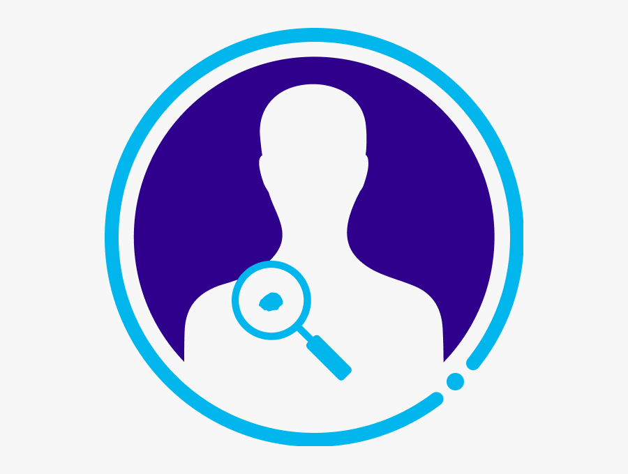 Skin Cancer Icon, Transparent Clipart