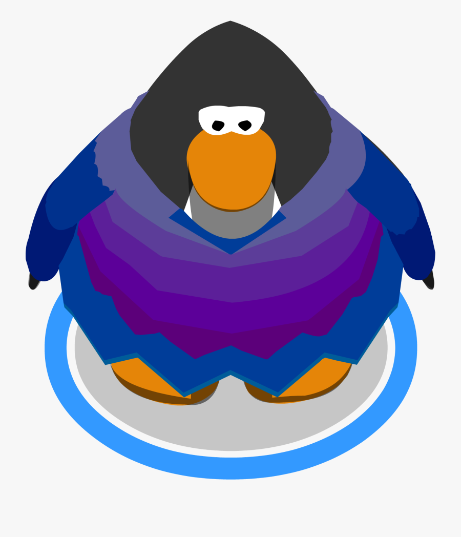 Purple Figure Skating Dress In-game Clipart , Png Download - Club Penguin Penguin Png, Transparent Clipart