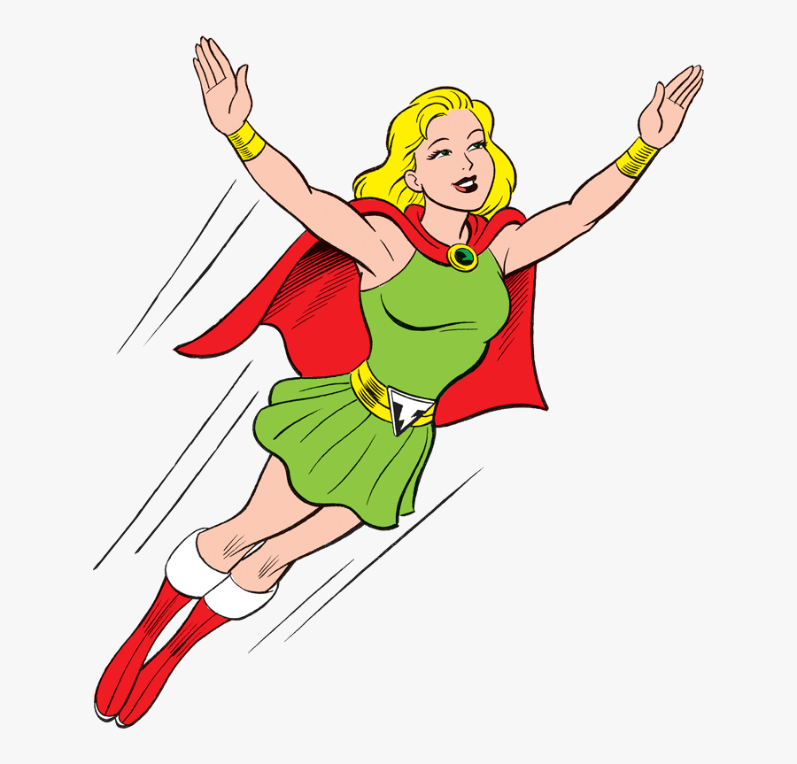 Thunder Girl Big Bang Comics Clipart , Png Download - Thunder Girl Big Bang Comics, Transparent Clipart