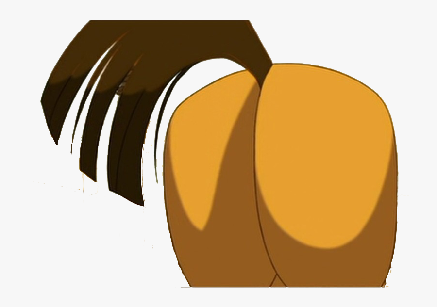 Transparent Butt Clipart - Spirit Stallion Of The Cimarron Butt, Transparent Clipart