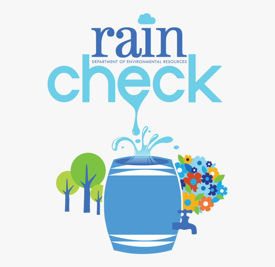 Restoration Department Of Environmental - Rain Check, Transparent Clipart