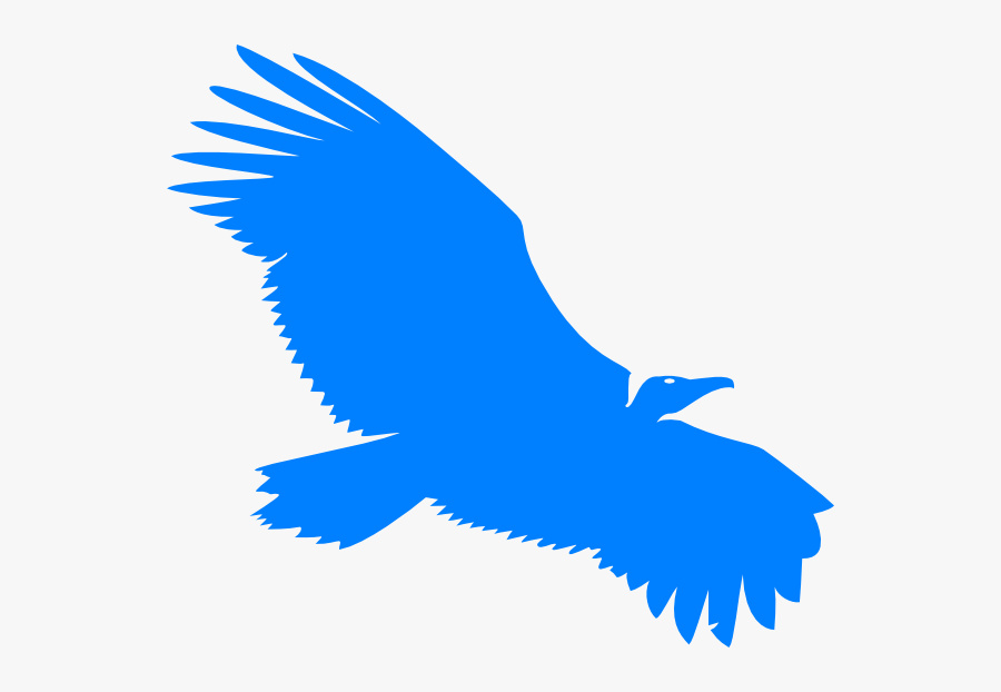 Turkey Vulture Beaky Buzzard Silhouette Clip Art - Blue Vulture Clipart, Transparent Clipart