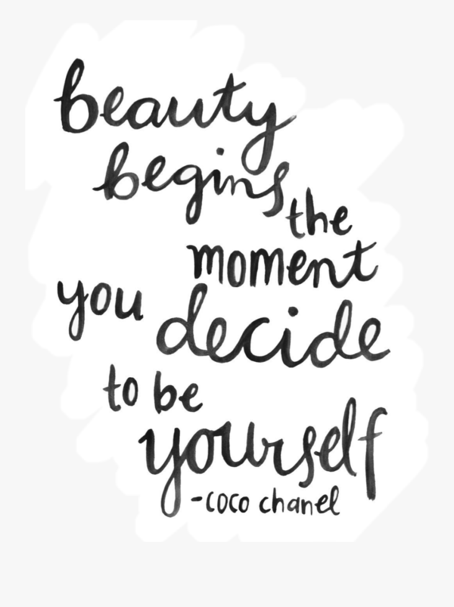#chanel #cocochanel #qoute - Illustration, Transparent Clipart