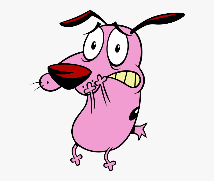 Shy Courage The Cowardly Dog , Png Download - Courage The Cowardly Dog Png, Transparent Clipart